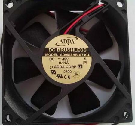 Original ADDA AD0848HB-A71GL Cooling Fan 48V 0.11A 5.28W 2wires AD0848HB-A71GL Fans